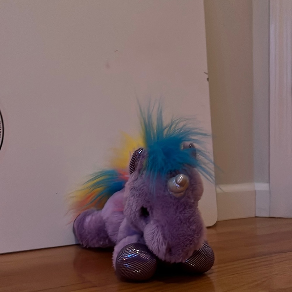 Purple Unicorn Stuffed Animal